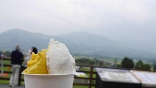 阿蘇外輪山を一望できる道の駅