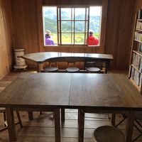 受付の前にある談話室