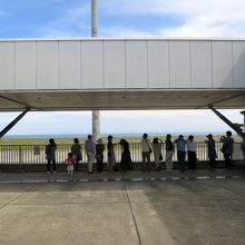 送迎デッキもあります