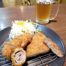 ヘレとロースのあいもり