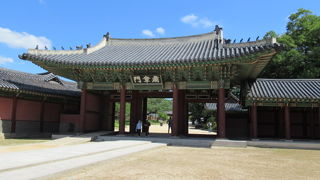 後苑や昌慶宮には近道なのよー