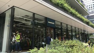 売り場面積が広い