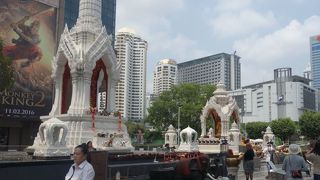 ここのガネーシャや像は奉納なんでしょうか？