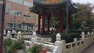 横浜中華街の中国情緒漂う公園！