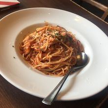 シーフードスパゲッティマリナラソース