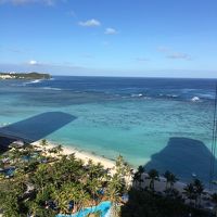 部屋からみえる景色。オーシャンビューで最高です。