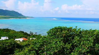 すっごい眺め！石垣島のくびれも見える