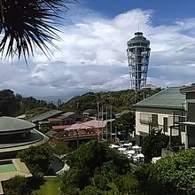 江の島展望灯台もよく見れます