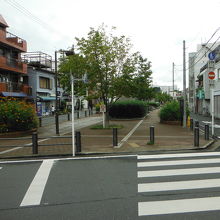 東横フラワー緑道(反町駅北側)
