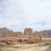 亀茲国の大寺院跡