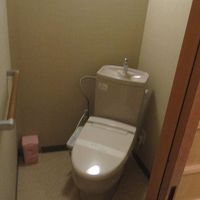 部屋付きトイレです。