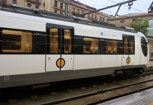 アンダイエ（フランス）、ビルバオを結ぶ便利な鉄道