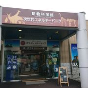 円山動物園のグッズなどが並んでいます。