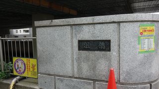 靖国通りが日本橋川を渡る橋