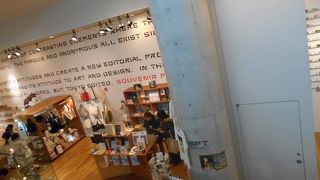 国際新美術館の売店