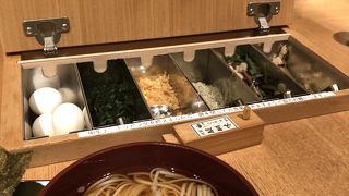 トッピングが楽しい