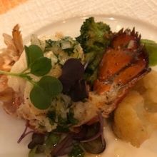 魚は鯛とロブスターしかありませんでした　