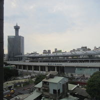 部屋からの台中駅