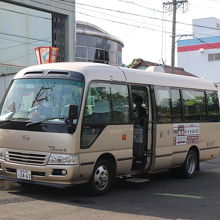 養老駅からの無料マイクロバス　