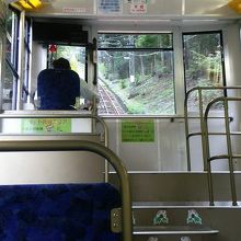 急こう配を上ります