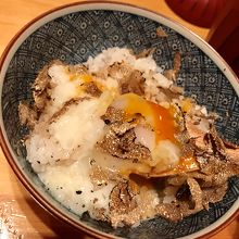 トリフ卵かけご飯！