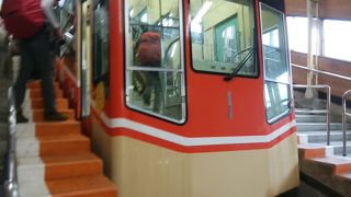 景色を見ながら上がります。