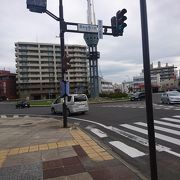 日本ではめずらしいロータリー交差点の名所