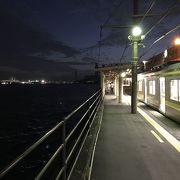 都会の秘境駅です。