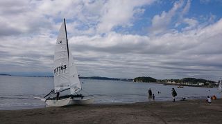 きれいじゃないけど、穏やかな海