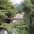 かずら橋からの絶景