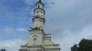 白鳥に例えられる美しい市庁舎