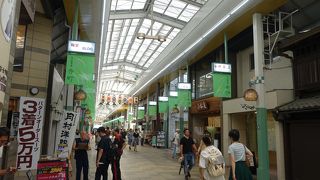 アーケード商店街もいいです