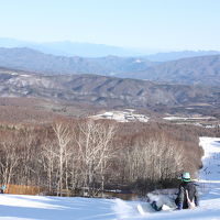 スキー場からの眺望