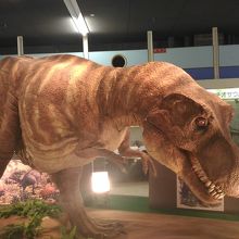 動く恐竜