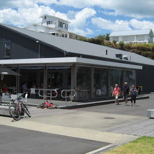 博物館のカフェ