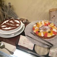 朝食バイキングのケーキ