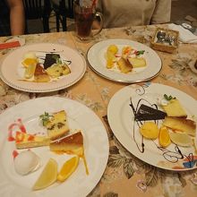 デザート盛り合わせ