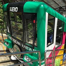 ケーブルカーです