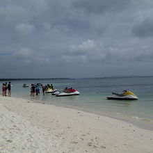 フィエスタ前のビーチ