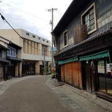 西大寺参道の風景