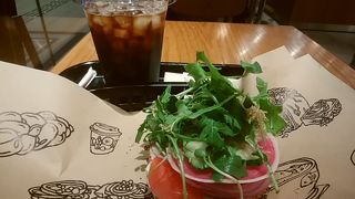 ベーグルサンド