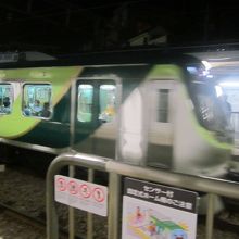 旗の台駅にて。