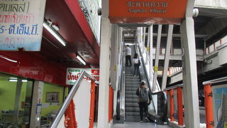 エスカレーターがあります