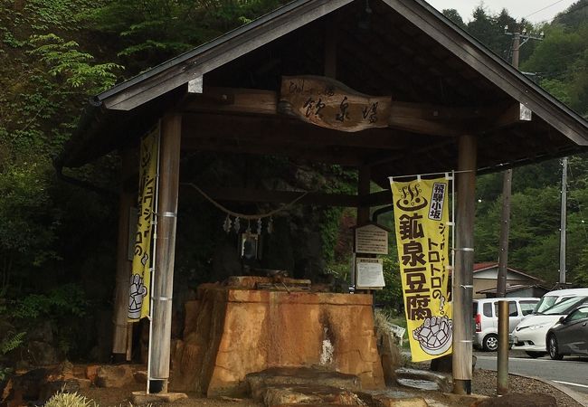 鉄臭い炭酸泉。飲まなきゃ問題ないが