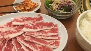 アリオで焼肉ランチ