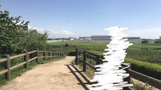 飛行機が良く見えます