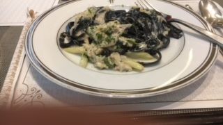 パスタが美味しい！