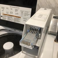 一階にコインランドリーもありました