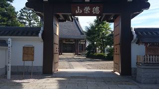明暦の大火の火元とされる寺院