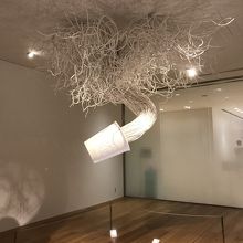 館内のオブジェ